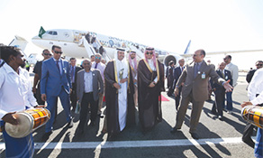 Saudi Arabian Airlines arrives in the Maldives