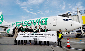 Transavia ventures into Vienna