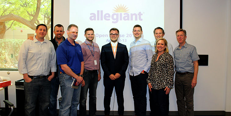 anna.aero was warmly welcomed to visit Allegiant Air’s Las Vegas headquarters for an open house media event