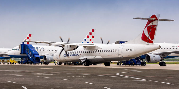 Czech Airlines returned to the Croatian market with the resumption of flights between Prague and Zagreb on 27 April