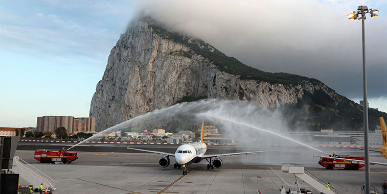 Monarch Airlines London Gatwick to Gibraltar 1 May