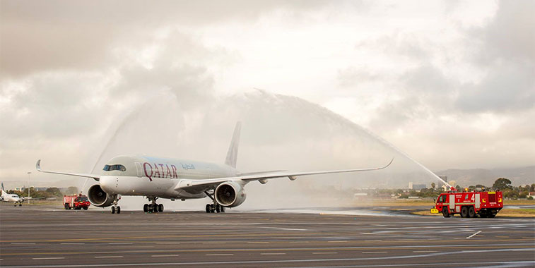 Qatar Airways Doha to Adelaide 2 May