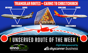 Cairns-Christchurch is Skyscanner-anna.aero “Unserved Route of the Week” with 30,000 searches in 2015; Jetstar’s next international route??