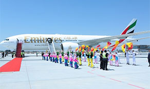 Emirates begins service to Chinese destinations #4 and #5