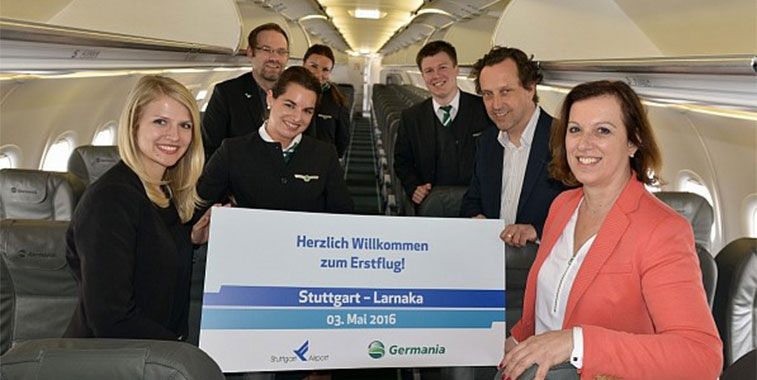 Germania launched two services to Cyprus this week