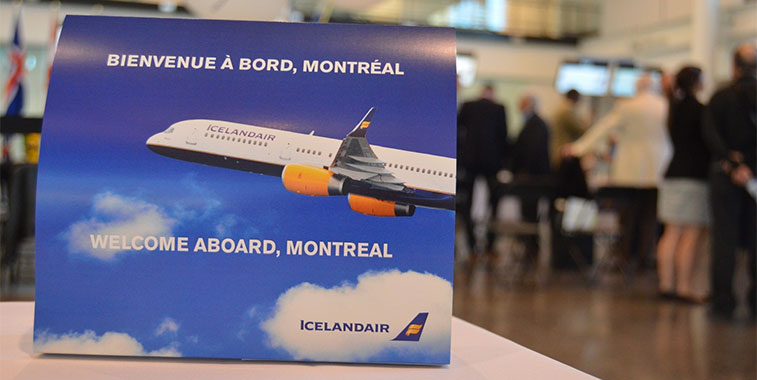 On 19 May Icelandair began serving Montreal, its fifth destination in Canada