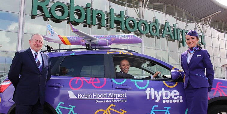 Doncaster Sheffield Airport in Yorkshire backed the Tour De Yorkshire