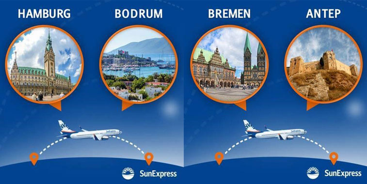 While this city pair is bookable on the airline’s website, the Hamburg-Bodrum route, which is also marketed on Facebook, is not