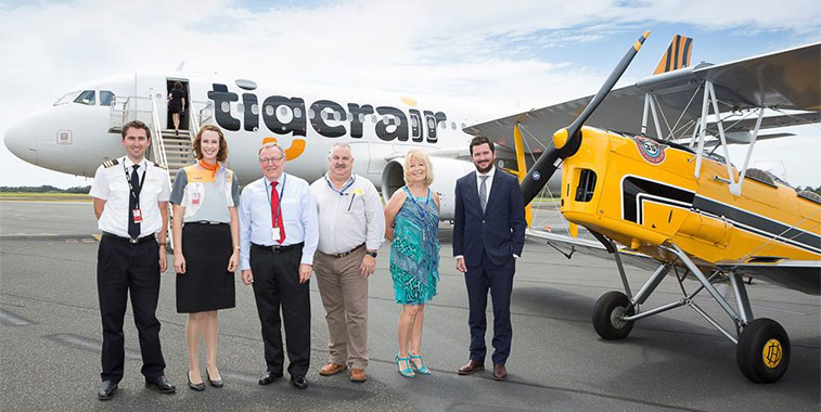Tigerair Australia launched thrice-weekly services from Melbourne to Coffs Harbour on 9 December last year