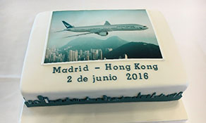Cathay Pacific Airways makes it to Madrid