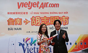 VietJetAir starts second Taiwan route from Ho Chi Minh City