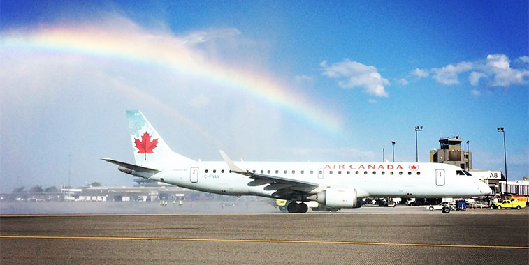Air Canada Toronto Pearson to Salt Lake City 27 May