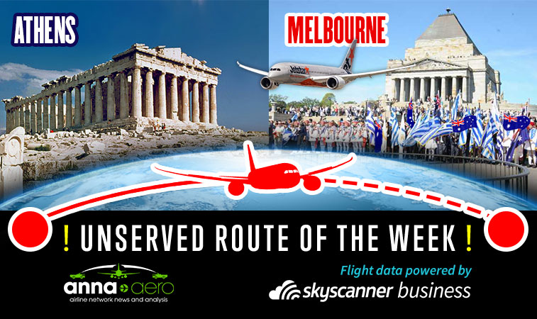 Athens-Melbourne is Skyscanner “Unserved Route of the Week”