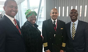 Kenya Airways connects to Cape Town