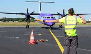 Flybe starts route #8 from London City