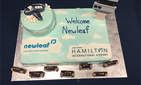 NewLeaf takes to the skies of Canada