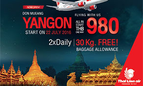 Thai Lion Air muscles in to Myanmar