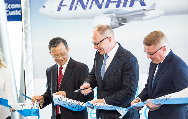 Finnair’s scheduled traffic grows 65% in five years