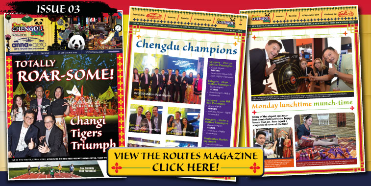 Totally roar-some! Over 300 pages of on-site news in the anna.aero show dailies from World Routes in Chengdu