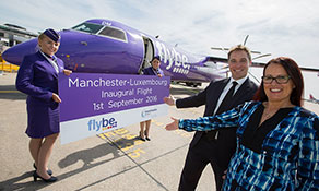 Flybe links Luxembourg to Manchester