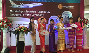 Myanmar National Airlines launches fifth international route