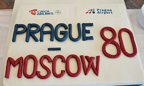 Czech Airlines, British Airways and Aeroflot all celebrate route anniversaries