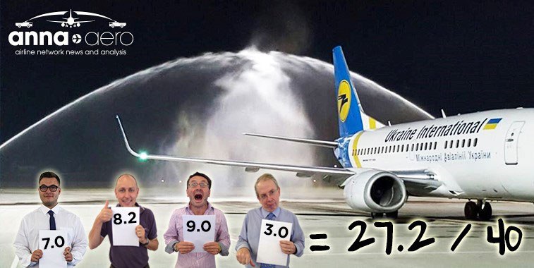 FTWA- Ukraine International Airlines Lviv to Vilnius 17 September