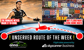 Cork-Rome is "Skyscanner Unserved Route of the Week" with 75,000+ searches; Ryanair or Aer Lingus' next Roman holiday?