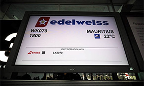 Edelweiss Air enters Mauritian market
