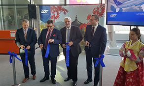 LOT Polish Airlines launches Seoul Incheon service