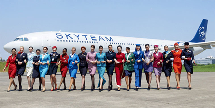 Delta Air Lines is largest of SkyTeam’s 20 members