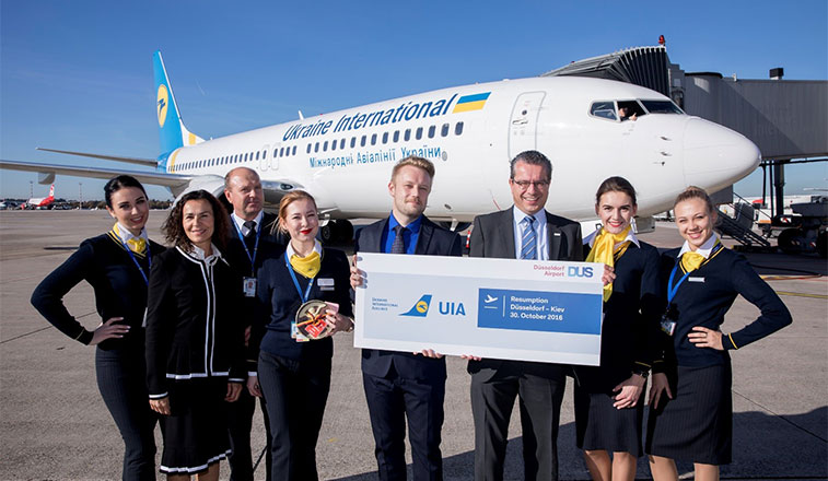 Ukraine International Airlines expands German and Turkish links