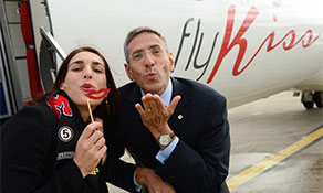 Fly KISS gets all-lippy at London Luton launch