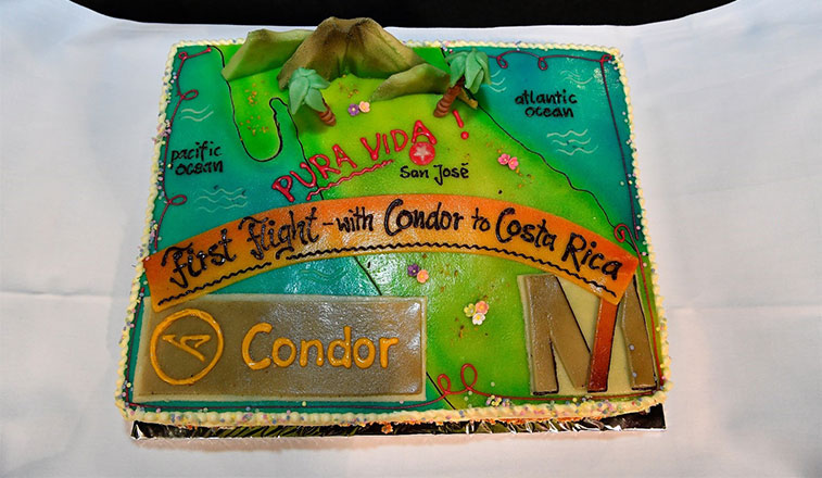 Cake 2 – Condor Munich to San Jose