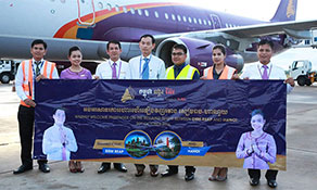 Siem Reap is Cambodia's busiest airport (just); Cambodia Angkor Air is still #1 airline (just)