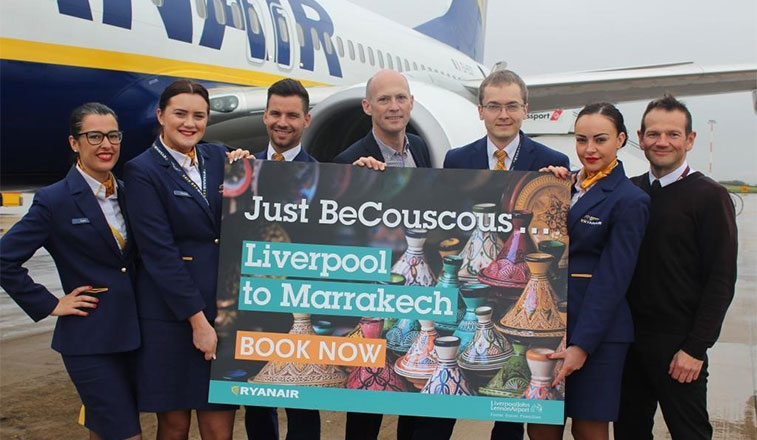 Ryanair inaugurates 42 airport connections