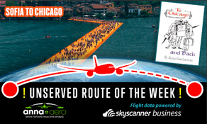 Sofia-Chicago is "Skyscanner Unserved Route of the Week” with 95,000 annual searches; American Airlines' next O'Hare service??