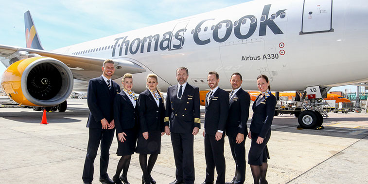 Thomas Cook Airlines began three times weekly services to Cape Twon on 15 December.