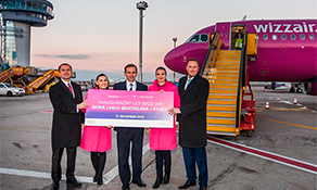 Wizz Air expands from Bucharest, Kiev Zhulyany and Tuzla