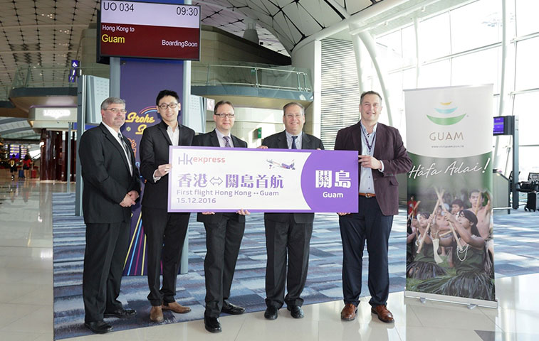 HK Express goes off to Guam