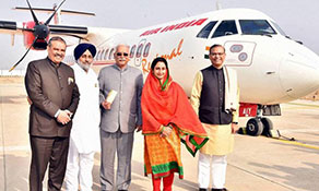 Air India initiates first commercial service to Bathinda