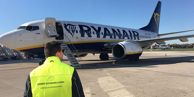 Ryanair to open Naples base in S17 with 17 new routes
