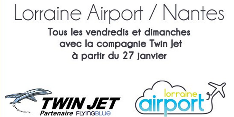 TWIN JET starts Nantes service