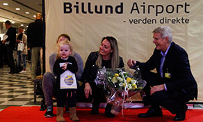 Billund Airport breaks 3-million passenger milestone in 2016; Brussels Airlines, Czech Airlines, Finnair and Wizz Air all new since start of 2015