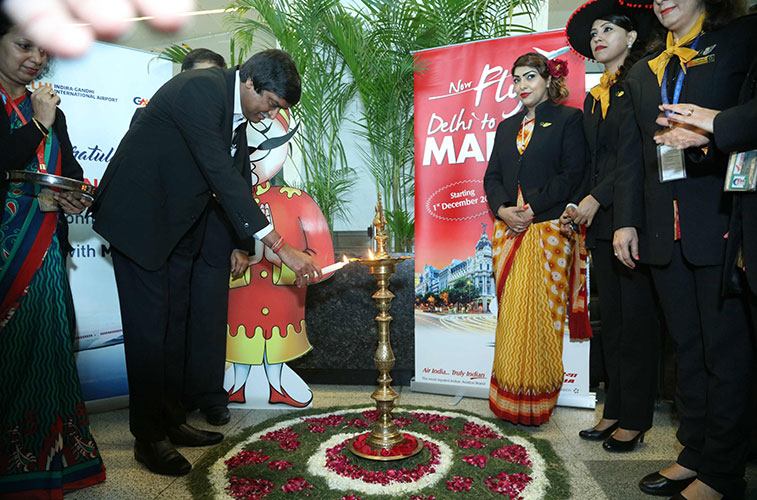 Air India launches Delhi to Madrid route