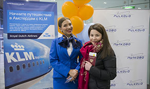 KLM doubles its St. Petersburg sectors