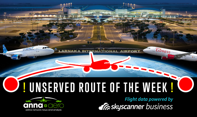 Skyscanner Unserved Route of the Week