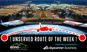 Larnaca-Madrid is "Skyscanner Unserved Route of the Week" with 120,000 annual searches; will it be easyJet orange or Cobalt blue to serve?