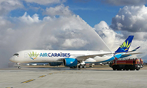 Air Caraïbes welcomes first A350 while Korean Air is handed its first 787-9; Boeing and Airbus combined deliver 100 units in February