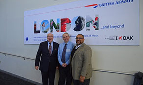 anna.aero helps Oakland Airport celebrate the arrival of British Airways